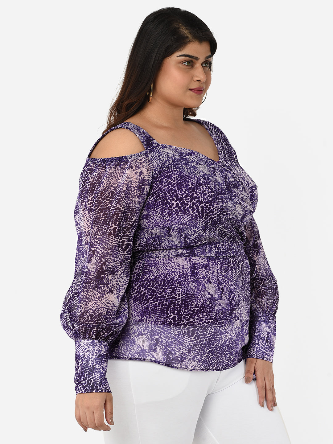 Ember cold-shoulder Top
