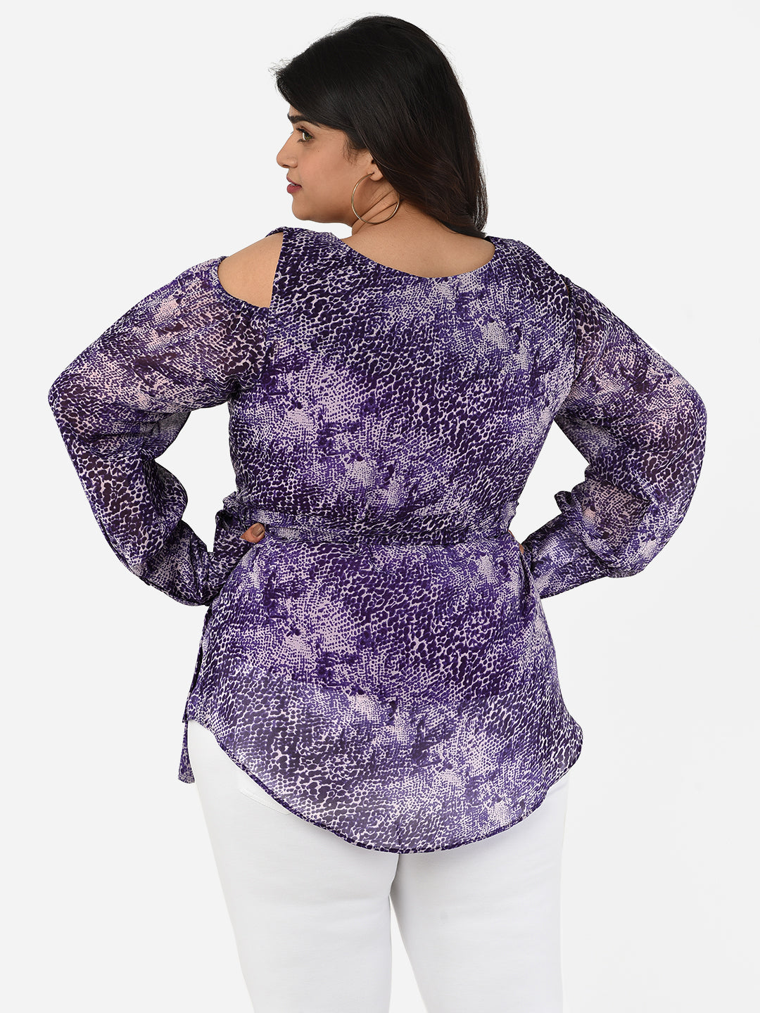 Ember cold-shoulder Top
